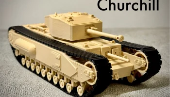 Churchill Пехотный танк. Британия.