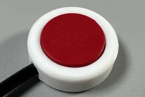 Выносная кнопка для электроники (круглая)