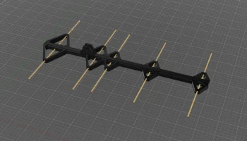 Яги антенна (868MHz) каркас 0
