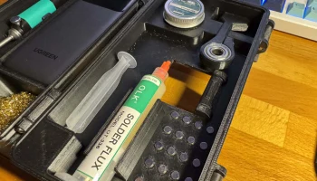 Портативный набор для пайки – чемоданчик самоделкина 1