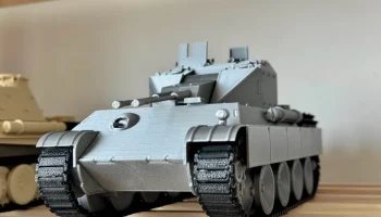 Flakpanzer 341 Противовоздушный танк Пантера 1:35 1
