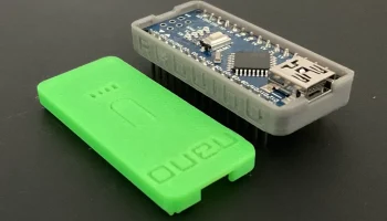 Корпус с защелками для Arduino Nano Slim 4