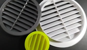 Вентиляционная решетка, параметризируемая модель для печати 0