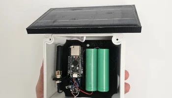 Уличный узел Meshtastic с солнечной батареей 4