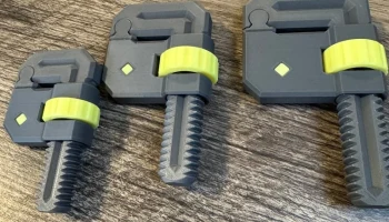 Сверхпрочные зажимы, струбцина, печать без поддержек 1