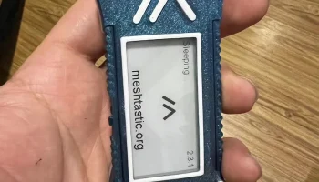 Heltec Wireless Paper тонкий корпус для Meshtastic 1