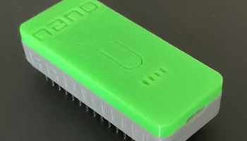 Корпус с защелками для Arduino Nano Slim 5