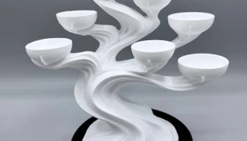 Современная инсталляция для бонсаи 3