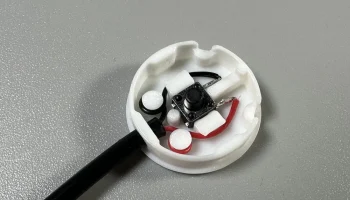 Выносная кнопка для электроники (круглая) 3