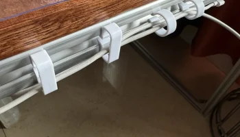 Клипсы для кабеля в стандартный профиль 2