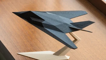 Модель дисплея F-117 1