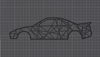 Стринговое искусство Toyota MR2 1