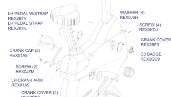 Чехол на педаль велосипеда Life Cycle C3 REX2BAN/REX2B7V/... 3