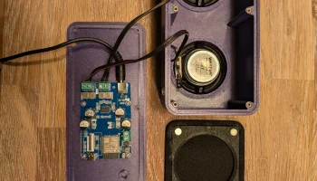 Улучшенный параметрический громкий динамик ESP32........
