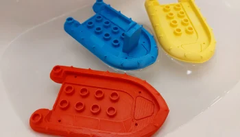 Быстроходный катер Lego Duplo - плавает!......