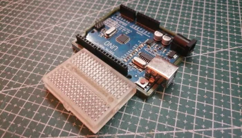Корпус Arduino с макетом. 1
