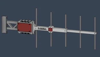 Антенна Yagi 868 с Heltec V3 (V4)
