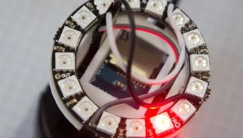 Кольцевой щит Neopixel для WeMos D1 mini
