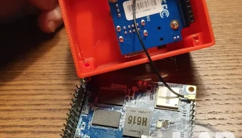Корпус Orange PI Zero 2 с платой расширения 7