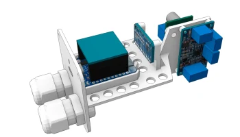 ESP32 Корпус для измерения уровня воды с помощью TL136 5
