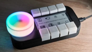 Динамически назначаемая макроклавиатура с дисплеем E-ink.... 1