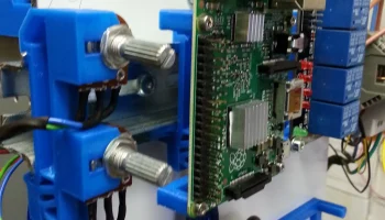 Монтажная клетка Raspberry Pi 2 B+ для DIN-рейки Top Hat .. 4