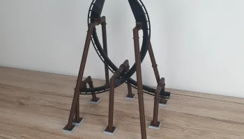 Американские горки - перевернутая петля 1:64
