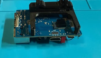 Крепление OrangePi 3b/4a на DIN-рейку 3