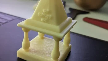 3D-печатный Рам Мандир с силуэтом Лорда Рама... 4