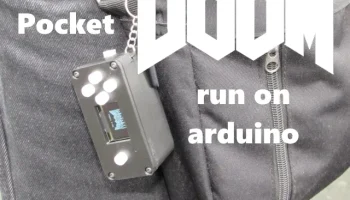 Pocket Doom работает на Arduino nano