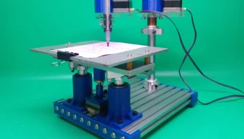Самодельный плоттер Scara Robot Arm для рисования DIY Sli..