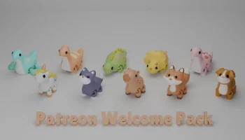 3D-брелок Flexi Unicorn (бесплатное время ограничено)...... 1