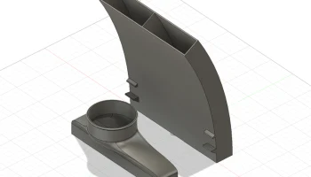Вытяжка из окна xTool (или любой другой шланг диаметром 3 дю 1