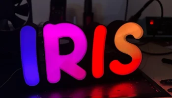 Светящиеся WLED или LED все буквы алфавита и все цифры вы... 3
