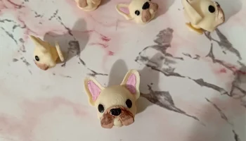 FRENCHIE BUDDY: милый брелок-крокодил из французского бул... 5