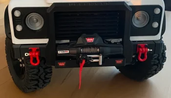 Передний бампер с креплением для лебедки Warn 1:8 для 3DSets