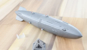 LZ-129 "Гинденбург" - масштаб 1/1000 2