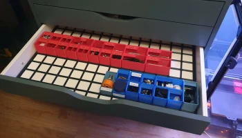 IKEA ALEX (широкая) Основание Gridfinity 1