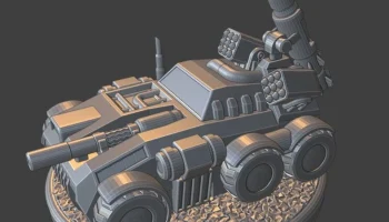 Crash Derby - Военная машина 1