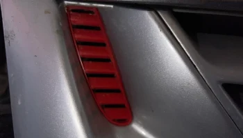 Сетка на передний бампер Kia Cerato