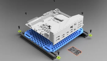 Подставка для материнской платы Mini-ITX HoneyComb Design...