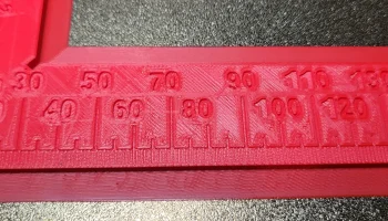 Угловая линейка мм и дюймов 90⁰ 4