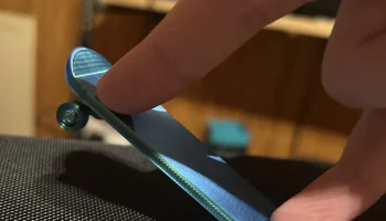 Скейтборд с принтом на месте и подвижными колесами (Tech ... 3