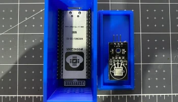 NodeMCU ESP32 S2 с корпусом датчика DHT11 2
