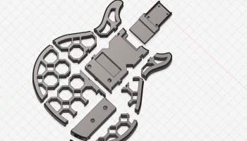 Гитара The Lost Pawl JR Double Cut Kit 3