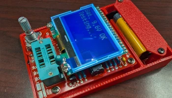 Тестер транзисторов Hiland DIY M12864 BangGood Remake......