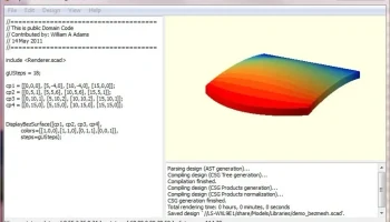 Поверхность сетки Безье V1.0 3