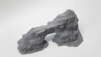 Миниатюра прочной каменной арки 2