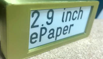 Чехол ePaper 2,9 дюйма для ESP32 и аккумулятора