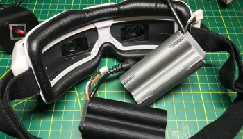 Минималистичный чехол для батареек для очков diy 2S 18650..